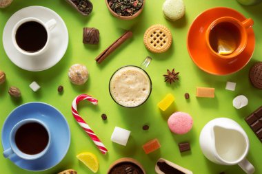 Bardak kahve, çay ve kakao