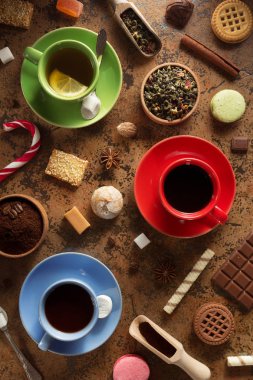 Bardak kahve, çay ve kakao