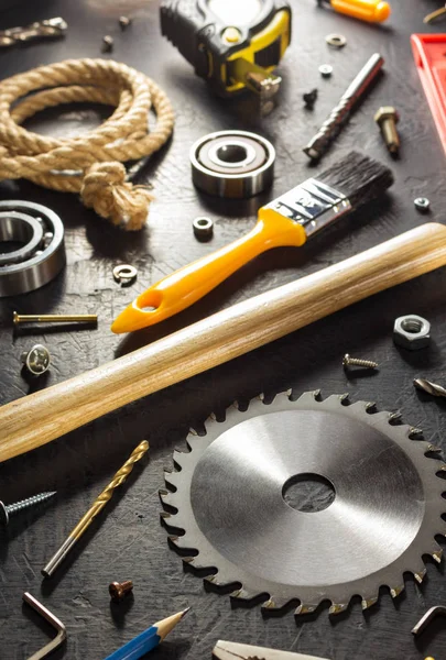 Workers tools and instruments — Stock Photo, Image