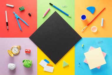 çeşitli okul malzemeleri