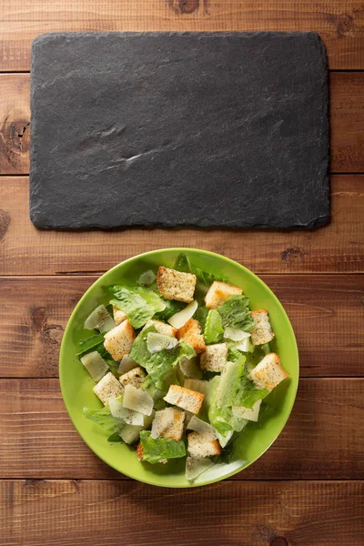ahşap plaka Sezar salata