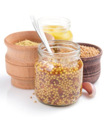 Beyaz hardal sosu koleksiyonu