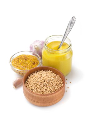 Beyaz hardal sosu koleksiyonu