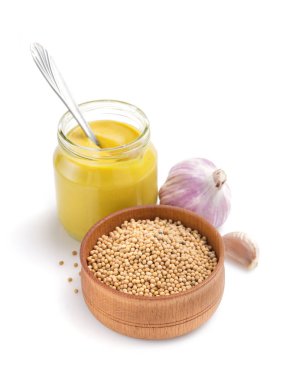 Beyaz hardal sosu koleksiyonu