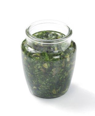 pesto sos kavanoz beyaz 