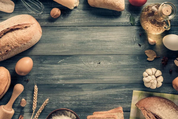 Хліб і хлібобулочні вироби — стокове фото