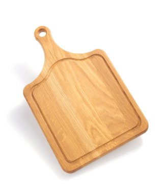 Kesme tahtası beyazda izole edildi 