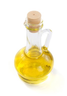Beyaz arka plan petrol şişe