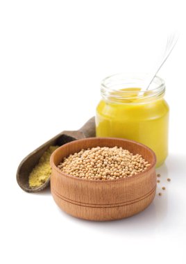 Beyaz hardal sosu koleksiyonu