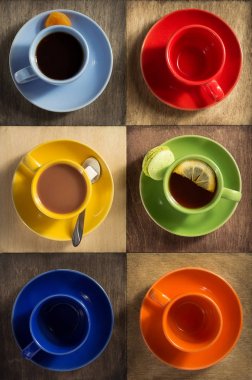 kahve, çay ve kakao fincan 