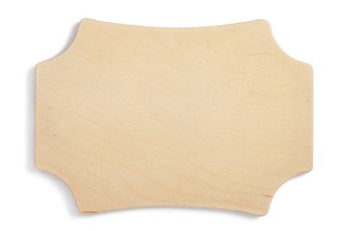 ahşap tabela üzerinde beyaz izole 