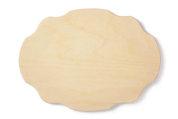 Деревянная вывеска изолирована на белом — стоковое фото