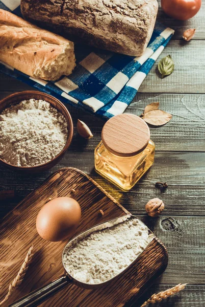 Pane e prodotti da forno — Foto Stock