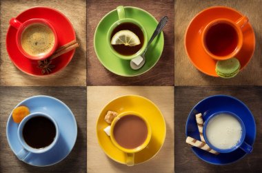 kahve, çay ve kakao fincan 