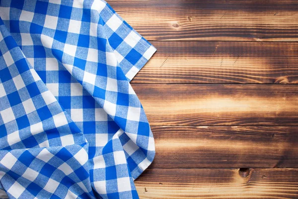 checked cloth napkin or tablecloth