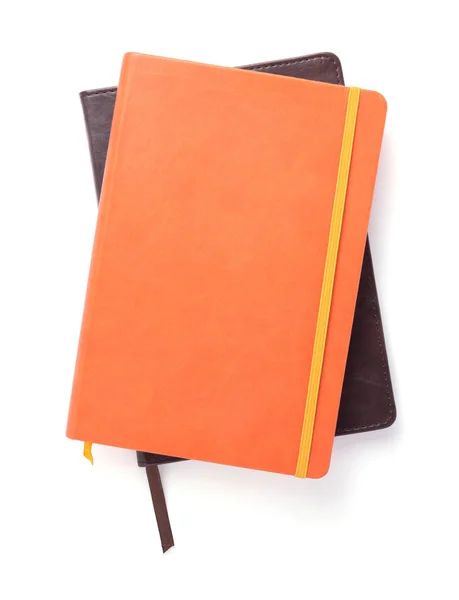 Bloc de notas o papel portátil en fondo blanco — Foto de Stock