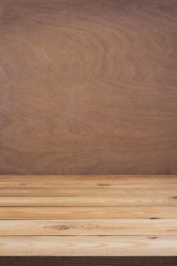 ahşap tahta arka plan doku yüzeyi olarak, ön görünüm