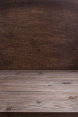 ahşap tahta arka plan doku yüzeyi olarak, ön görünüm