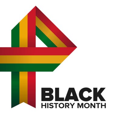 Black History Month. African American History. Celebrated annual. In February in United States and Canada. In October in Great Britain. Poster, card, banner, background. Vector illustration clipart