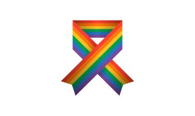 Haziran ayında LGBT Gurur Ayı. Lezbiyen Gey Biseksüel Transseksüel. Yıllık kutlama. LGBT bayrağı. Gökkuşağı aşk konsepti. İnsan hakları ve hoşgörü. Poster, kart, afiş ve geçmiş. Vektör ilüstrasyonu