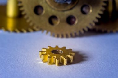 Gears'ı eski saatler, transfer yolu çalışmak için bir örnek üzerinden
