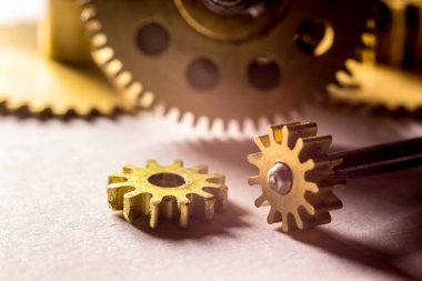 Gears'ı eski saatler, transfer yolu çalışmak için bir örnek üzerinden