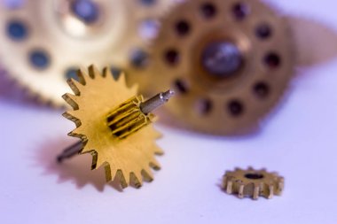 Gears'ı eski saatler, transfer yolu çalışmak için bir örnek üzerinden