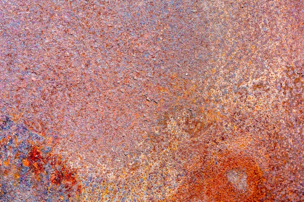 Textura multicolor abstracta de óxido de metal antiguo. Antecedentes —  Fotos de Stock