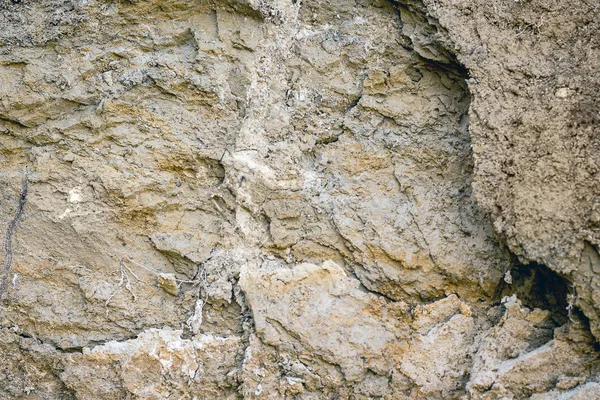 Textura de superfície de terra argilosa com camadas de sólido _ — Fotografia de Stock
