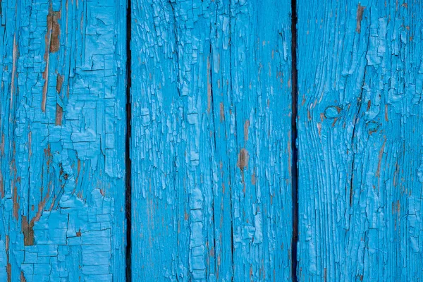 Pintura azul Shabby en las tablas - fondo o textura _ —  Fotos de Stock