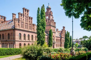 Chernivtsi. Ukraine.Chernivtsi Ulusal Üniversitesi sonra Y adlı