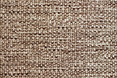 Texture of  old fabric of coarse interwoven threads close-up_