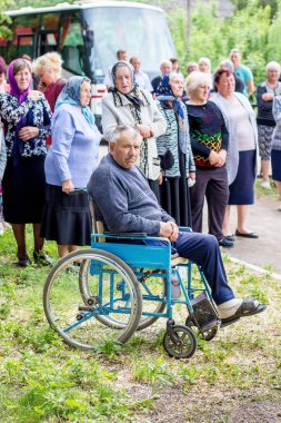 Ukrayna. Khmelnitsky bölge. Mayıs 2018. Ödüllendirilmesi köyde ralli