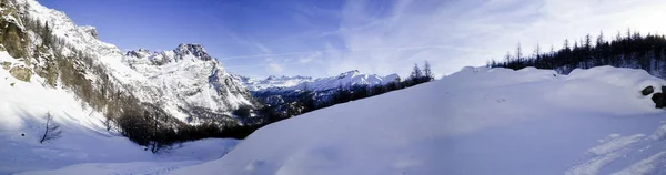 Val d'Ossola, Alpe Deve dağ manzara panoramik fotoğraf