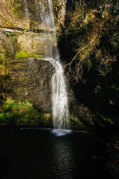 Wodospad Fermona, fererra, Varese, Włochy — Zdjęcie stockowe