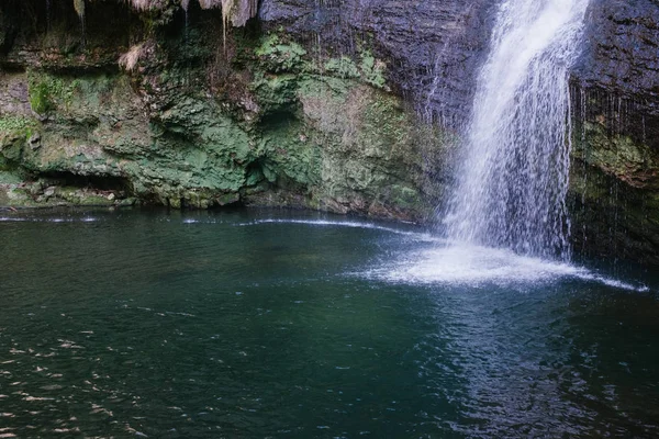 Cascata Fermona, Ferrera, Varese, Italia — Foto Stock