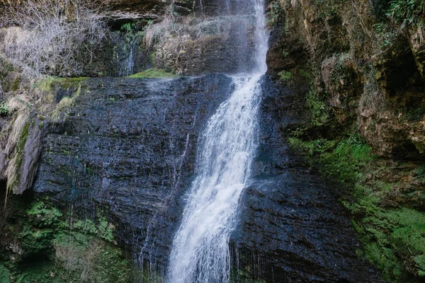 Wodospad Fermona, Ferrera, Varese, Włochy — Zdjęcie stockowe