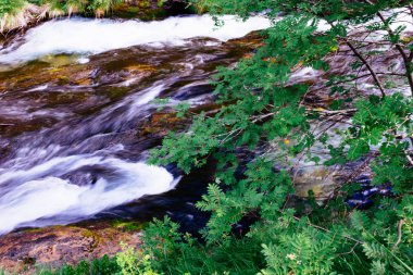 Dağlarda nehir, Alpe Devero, İtalya