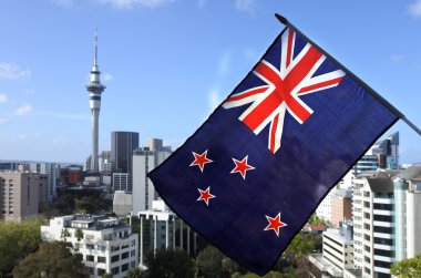 New Zealand National flag  clipart