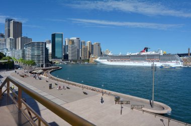 Sydney yeni Güney Wales Avustralya Sydney ziyaretçi koyu