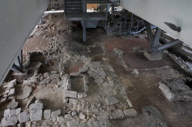 Büyük kazı Arkeoloji Eğitim Merkezi Sydney Aus kayalarda