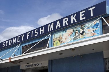 Sydney Fish Market Sydney yeni Güney Wales Avustralya 