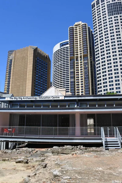 The Big Dig Archaeology Education Centre The Rocks in Sydney Aus — Stock Photo, Image