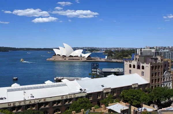 Sydney Okt 2016 Luftbild Des Sydney Harbour Mit Dem Opernhaus — Stockfoto