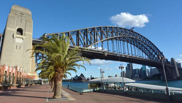 Sydney Harbour Bridge Doğu Yakası — Stok fotoğraf