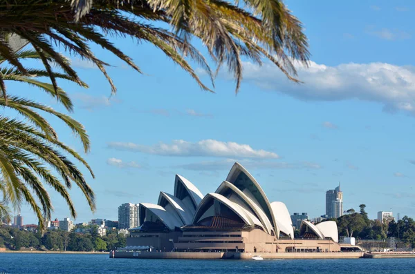 Сідней Oct19 2016 Sydney Оперний Театр Видом Північно Сіднеї Новому — стокове фото