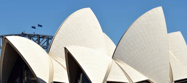 Сідней Oct19 2016 Sydney Харбор Брідж Сіднейський Оперний Skyline Сіднеї — стокове фото