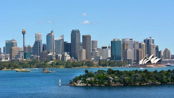 Landschaft Blick auf Sydney Central Business District Skyline neue s — Stockfoto