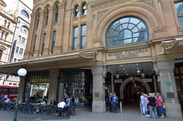 Queen Victoria Building Sydney nya södra Wales Australien — Stockfoto