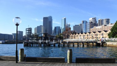 Sydney Circular Quay wharf Sydney yeni Güney Wales Avustralya